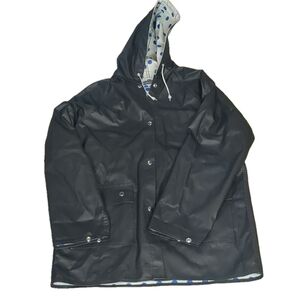 SHEDRAIN vinyl raincoat jacket size medium